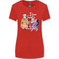 Funny Christmas Pregnancy Xmas Pregnant Xmas Womens Wider Cut T-Shirt Red