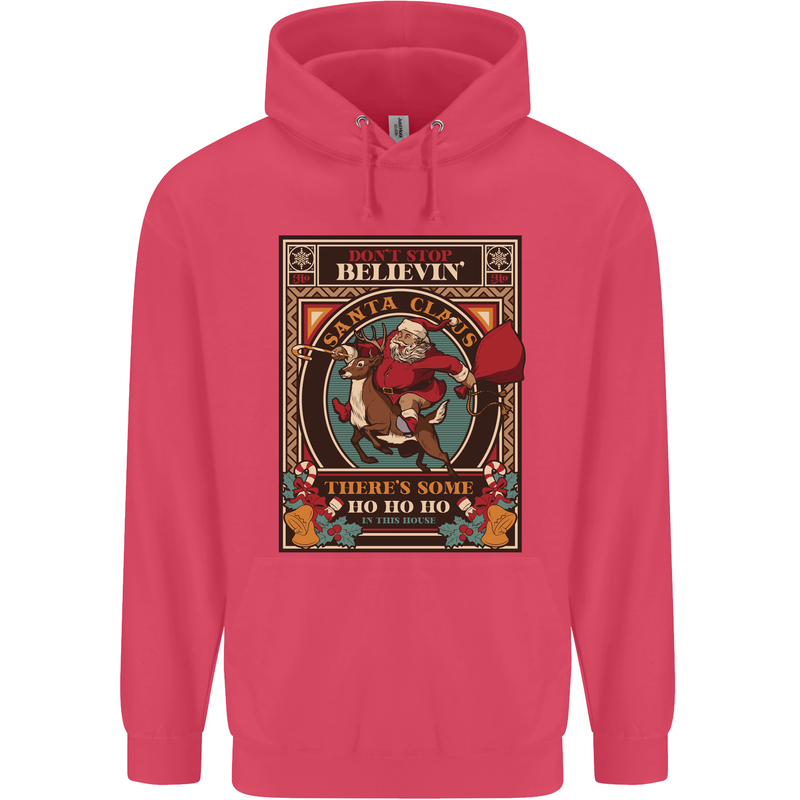 Funny Christmas Santa Clause Offensive Childrens Kids Hoodie Heliconia