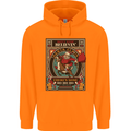Funny Christmas Santa Clause Offensive Childrens Kids Hoodie Orange