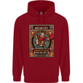Funny Christmas Santa Clause Offensive Childrens Kids Hoodie Red