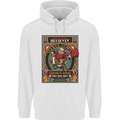 Funny Christmas Santa Clause Offensive Childrens Kids Hoodie White