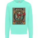 Funny Christmas Santa Clause Offensive Kids Sweatshirt Jumper Peppermint