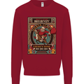 Funny Christmas Santa Clause Offensive Kids Sweatshirt Jumper Red