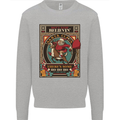 Funny Christmas Santa Clause Offensive Kids Sweatshirt Jumper Sports Grey