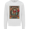 Funny Christmas Santa Clause Offensive Kids Sweatshirt Jumper White