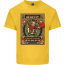 Funny Christmas Santa Clause Offensive Kids T-Shirt Childrens Yellow