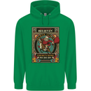 Funny Christmas Santa Clause Offensive Mens 80% Cotton Hoodie Irish Green