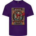 Funny Christmas Santa Clause Offensive Mens Cotton T-Shirt Tee Top Purple