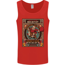 Funny Christmas Santa Clause Offensive Mens Vest Tank Top Red