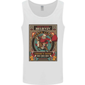 Funny Christmas Santa Clause Offensive Mens Vest Tank Top White