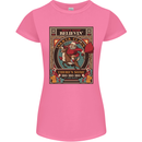 Funny Christmas Santa Clause Offensive Womens Petite Cut T-Shirt Azalea