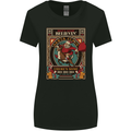 Funny Christmas Santa Clause Offensive Womens Wider Cut T-Shirt Black