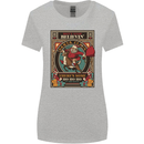 Funny Christmas Santa Clause Offensive Womens Wider Cut T-Shirt Sports Grey