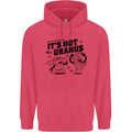 Funny Climate Change Its Not Uranus Childrens Kids Hoodie Heliconia
