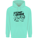 Funny Climate Change Its Not Uranus Childrens Kids Hoodie Peppermint