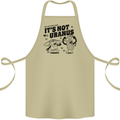 Funny Climate Change Its Not Uranus Cotton Apron 100% Organic Khaki