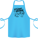 Funny Climate Change Its Not Uranus Cotton Apron 100% Organic Turquoise