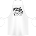 Funny Climate Change Its Not Uranus Cotton Apron 100% Organic White