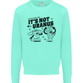 Funny Climate Change Its Not Uranus Kids Sweatshirt Jumper Peppermint