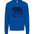 Funny Climate Change Its Not Uranus Kids Sweatshirt Jumper Royal Blue