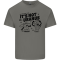 Funny Climate Change Its Not Uranus Kids T-Shirt Childrens Charcoal