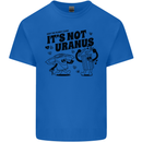 Funny Climate Change Its Not Uranus Kids T-Shirt Childrens Royal Blue
