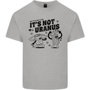 Funny Climate Change Its Not Uranus Kids T-Shirt Childrens Sports Grey