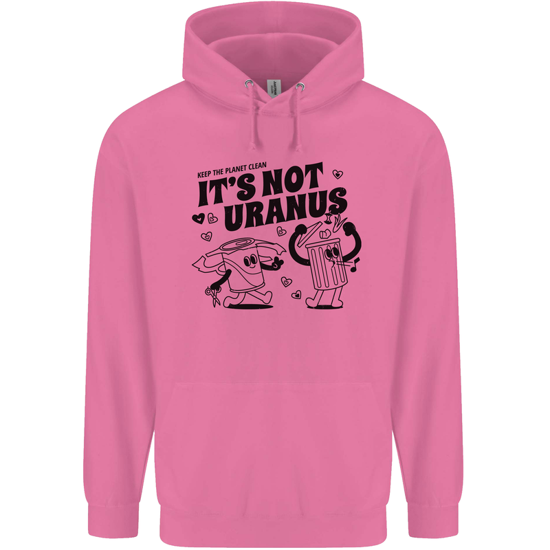 Funny Climate Change Its Not Uranus Mens 80% Cotton Hoodie Azelea
