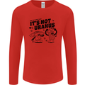 Funny Climate Change Its Not Uranus Mens Long Sleeve T-Shirt Red