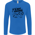 Funny Climate Change Its Not Uranus Mens Long Sleeve T-Shirt Royal Blue