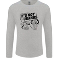 Funny Climate Change Its Not Uranus Mens Long Sleeve T-Shirt Sports Grey