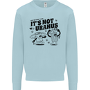 Funny Climate Change Its Not Uranus Mens Sweatshirt Jumper Light Blue