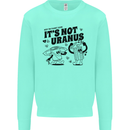 Funny Climate Change Its Not Uranus Mens Sweatshirt Jumper Peppermint