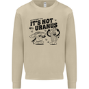 Funny Climate Change Its Not Uranus Mens Sweatshirt Jumper Sand