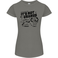 Funny Climate Change Its Not Uranus Womens Petite Cut T-Shirt Charcoal