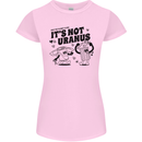 Funny Climate Change Its Not Uranus Womens Petite Cut T-Shirt Light Pink