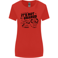 Funny Climate Change Its Not Uranus Womens Wider Cut T-Shirt Red