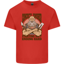 Funny Concrete Finisher Builder Construction Kids T-Shirt Childrens Red