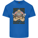 Funny Concrete Finisher Builder Construction Kids T-Shirt Childrens Royal Blue