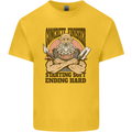 Funny Concrete Finisher Builder Construction Kids T-Shirt Childrens Yellow