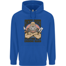 Funny Concrete Finisher Builder Construction Mens 80% Cotton Hoodie Royal Blue