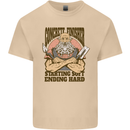 Funny Concrete Finisher Builder Construction Mens Cotton T-Shirt Tee Top Sand