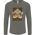 Funny Concrete Finisher Builder Construction Mens Long Sleeve T-Shirt Charcoal