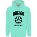 Funny Dog Service Human Do Not Pet Childrens Kids Hoodie Peppermint
