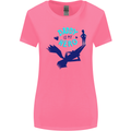 Funny Fathers Day Daddy is My Superhero Womens Wider Cut T-Shirt Azalea