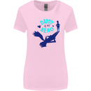 Funny Fathers Day Daddy is My Superhero Womens Wider Cut T-Shirt Light Pink