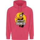 Funny Female Engineer Forget Princess Childrens Kids Hoodie Heliconia