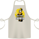 Funny Female Engineer Forget Princess Cotton Apron 100% Organic Natural