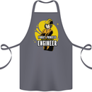 Funny Female Engineer Forget Princess Cotton Apron 100% Organic Steel