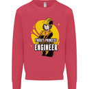 Funny Female Engineer Forget Princess Kids Sweatshirt Jumper Heliconia